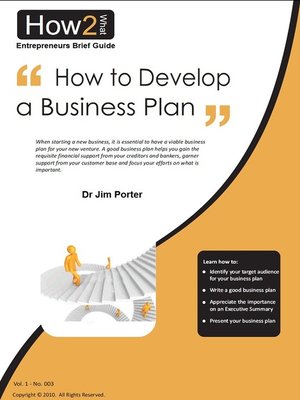 cover image of How to Develop a Business Plan